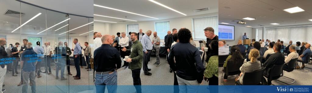 Arrival networking and presentation session in the Janssen Room
